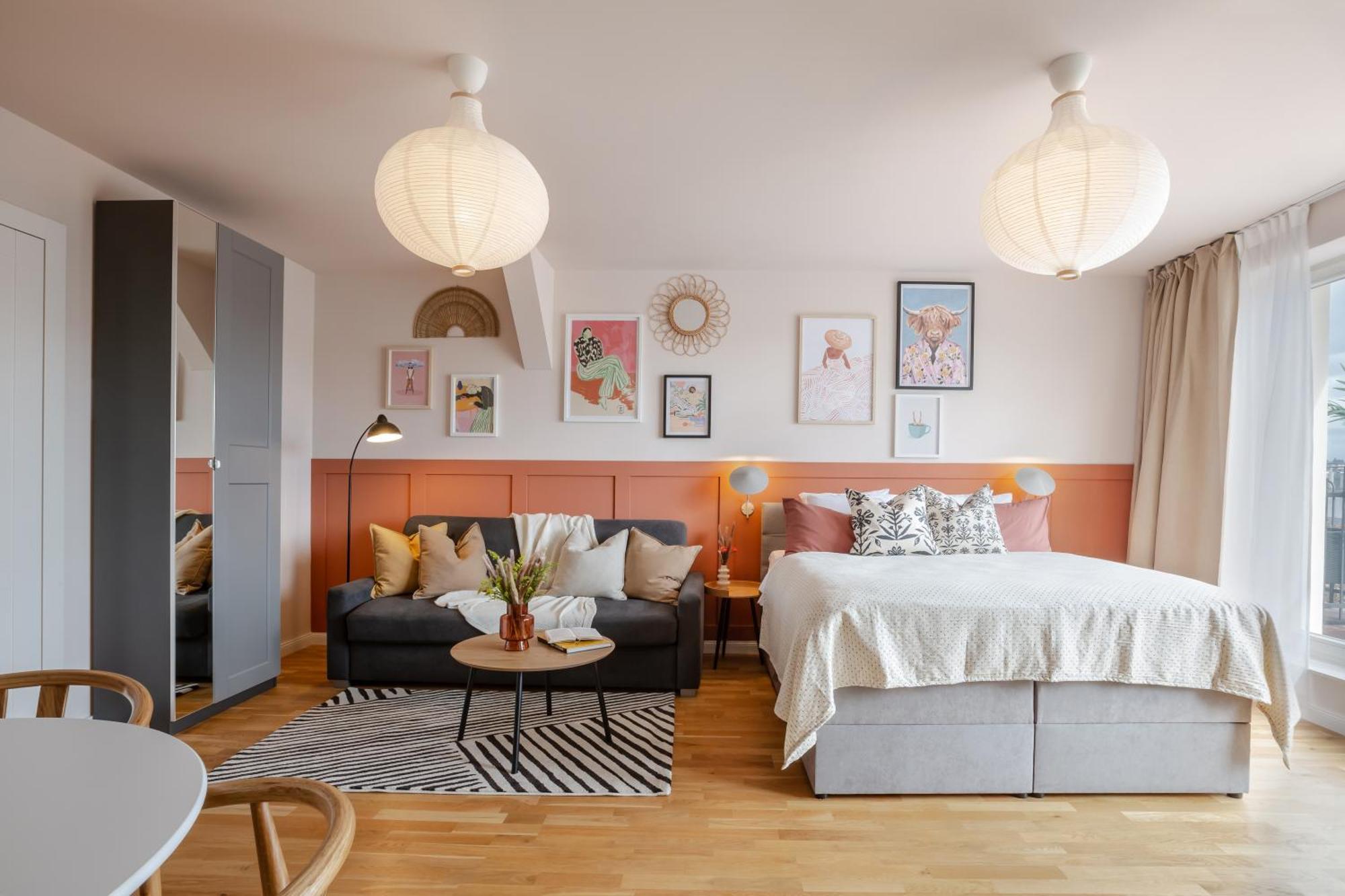 Turnkey I Letna Park Apartments Прага Стая снимка